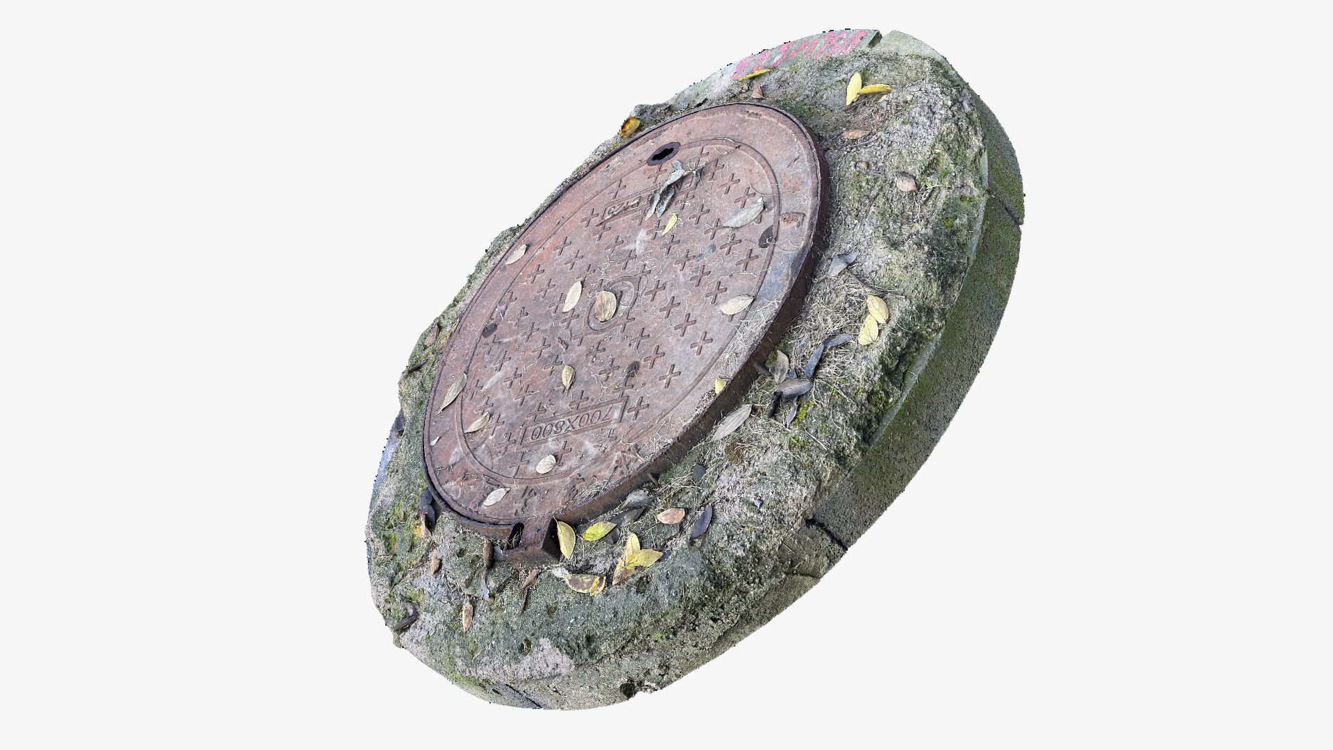 Manhole 3d Scan 3D model_16