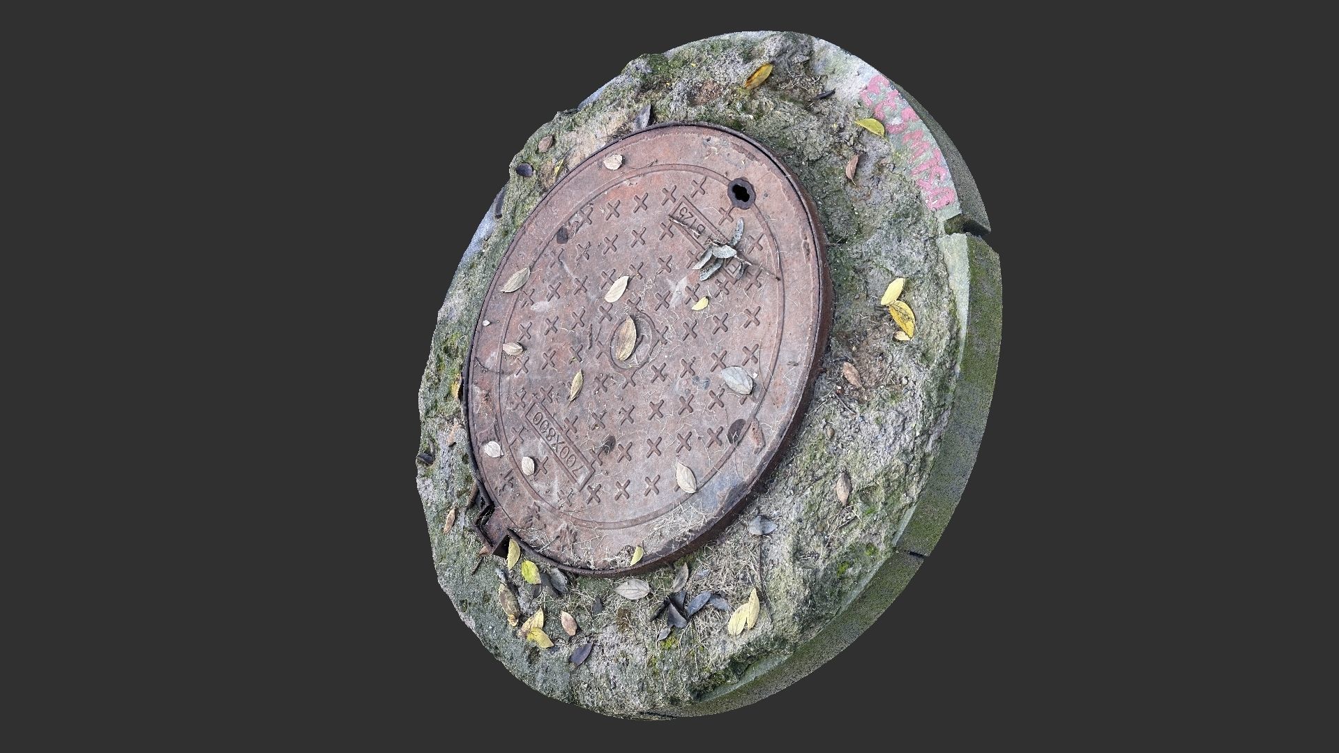 Manhole 3d Scan 3D model_7
