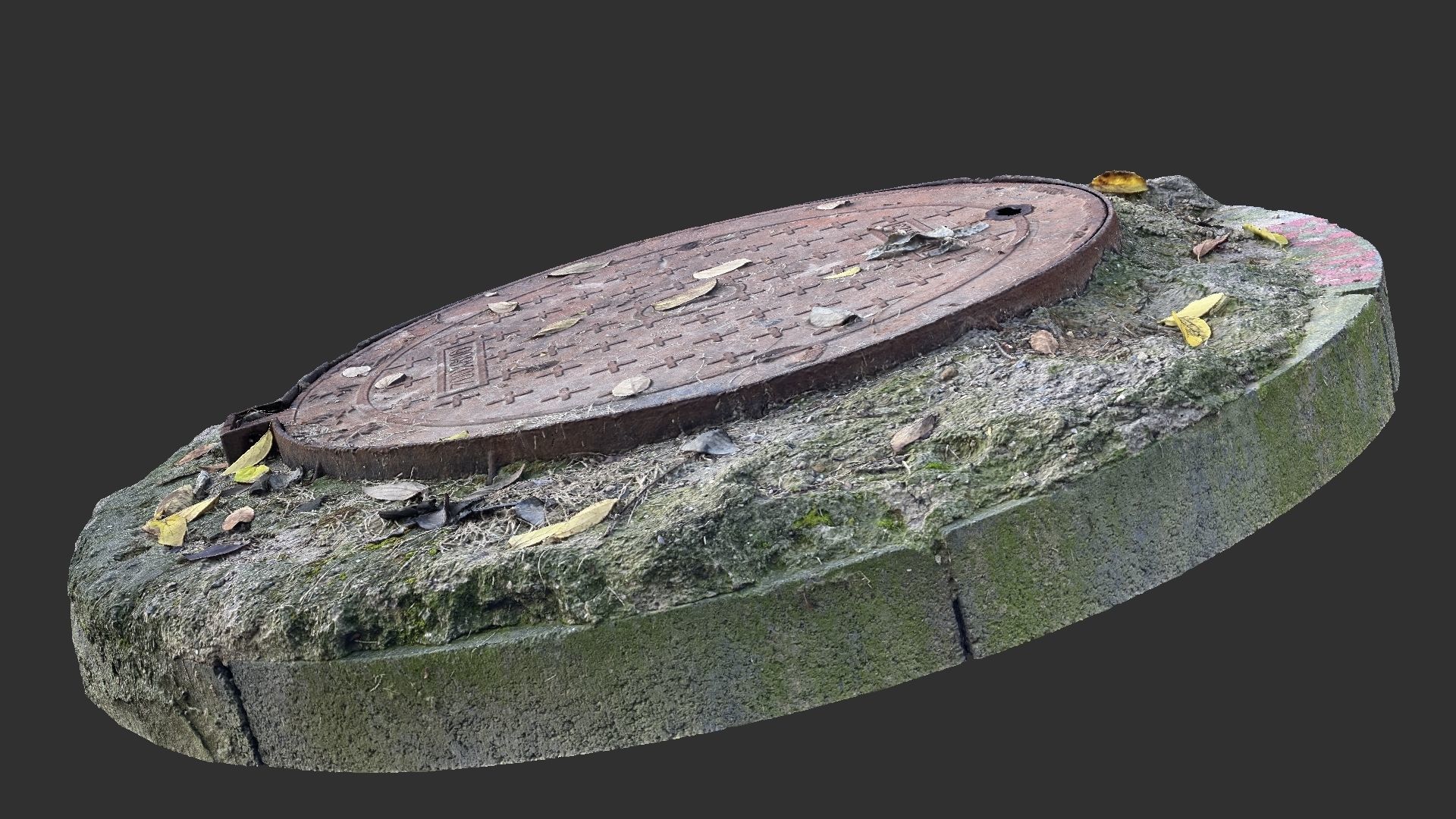Manhole 3d Scan 3D model_12