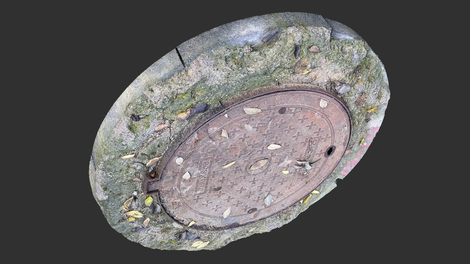 Manhole 3d Scan 3D model_9
