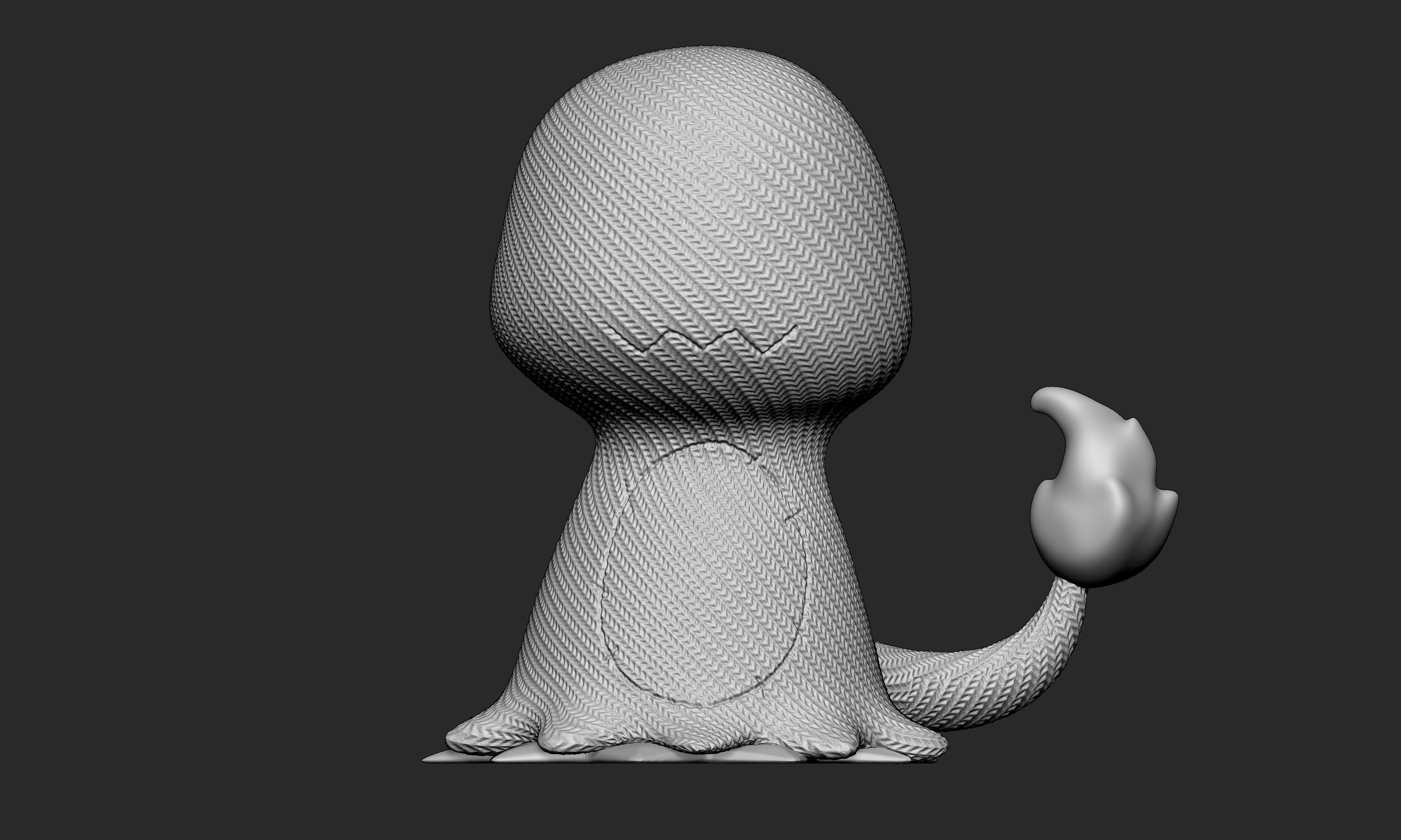 Pokemon - Mimikyu Charmander  Free 3D print model_4