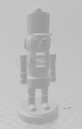 Nutcracker robot with top hat 3D print model