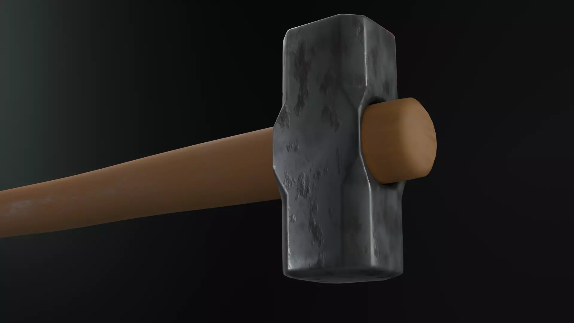 hammer Low-poly 3D model