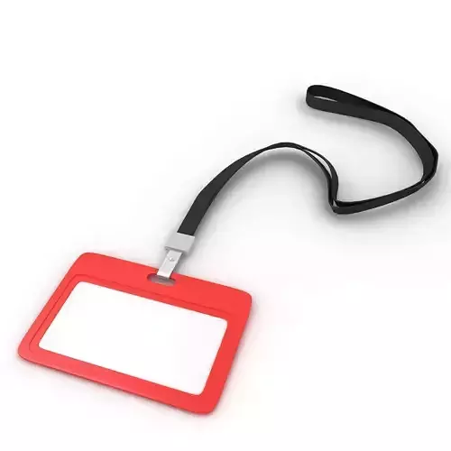 ID badge 3D model
