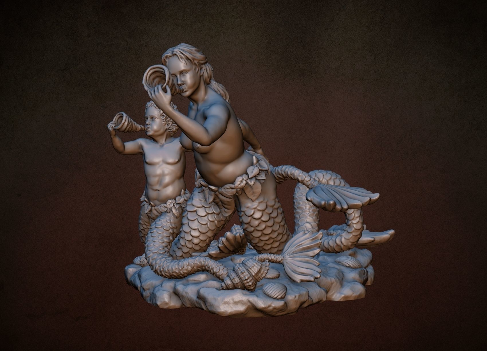 Naiad and Triton 3D print model_20