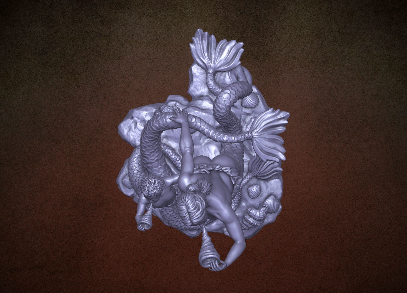 Naiad and Triton 3D print model_10