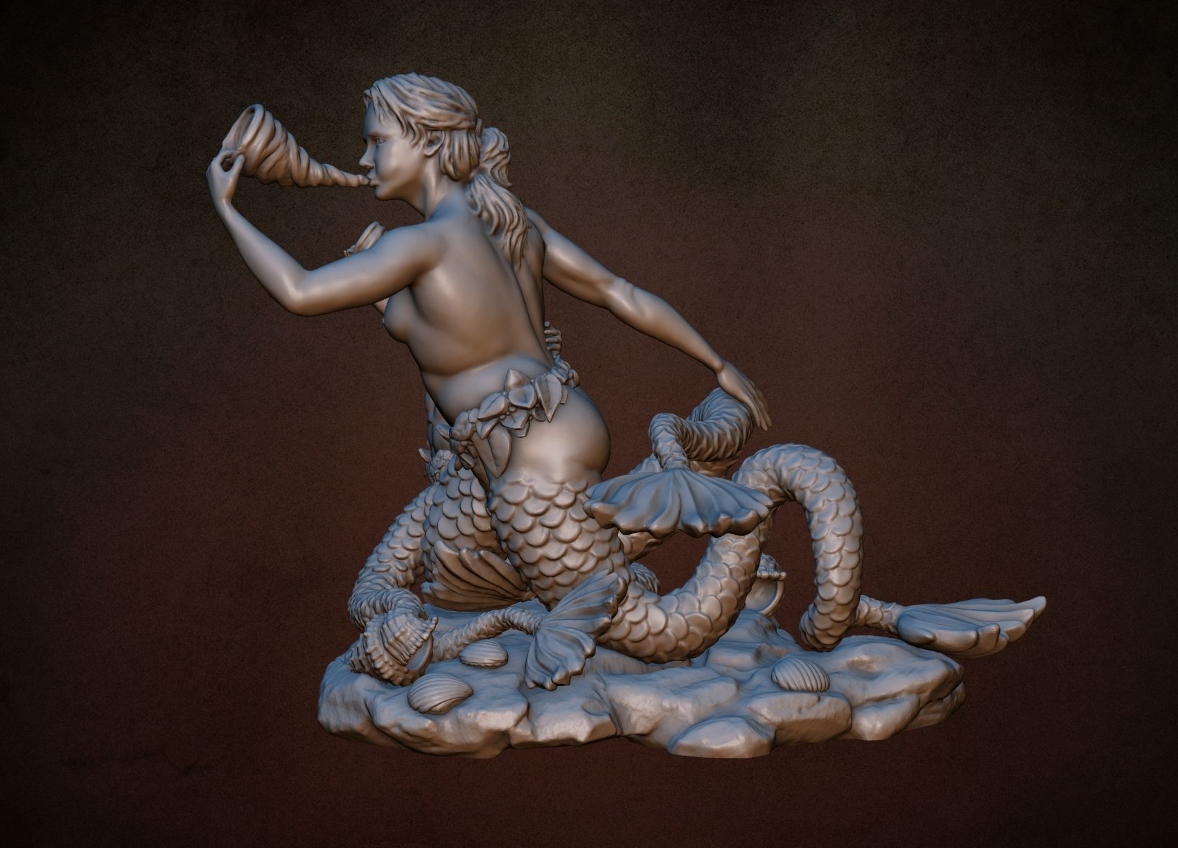 Naiad and Triton 3D print model_19