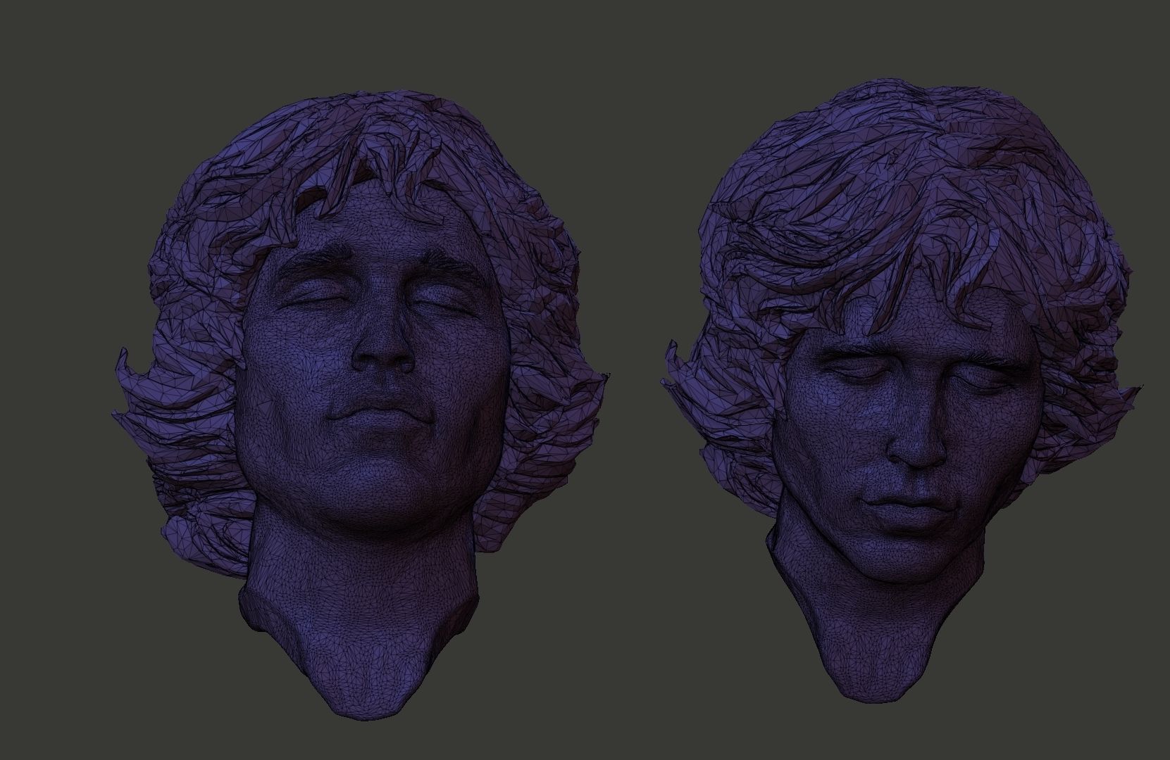 jim morrison 3D print model_6