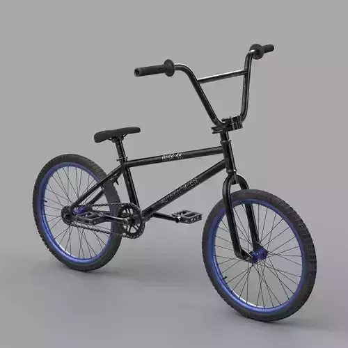 BMX Bicycle MotoX 3D model