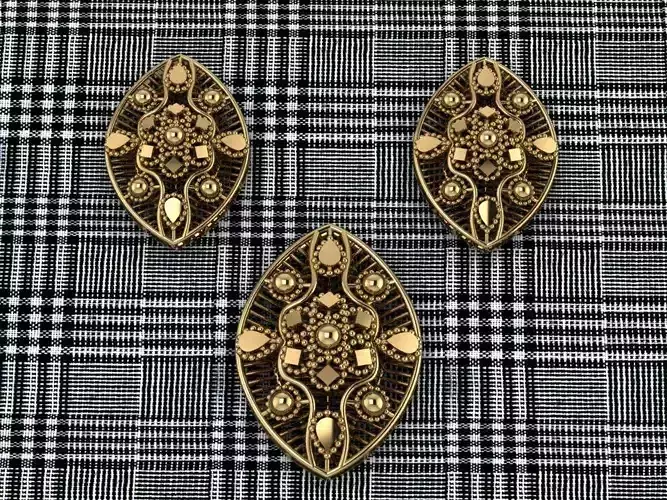 mala set 2 locket set with modern look