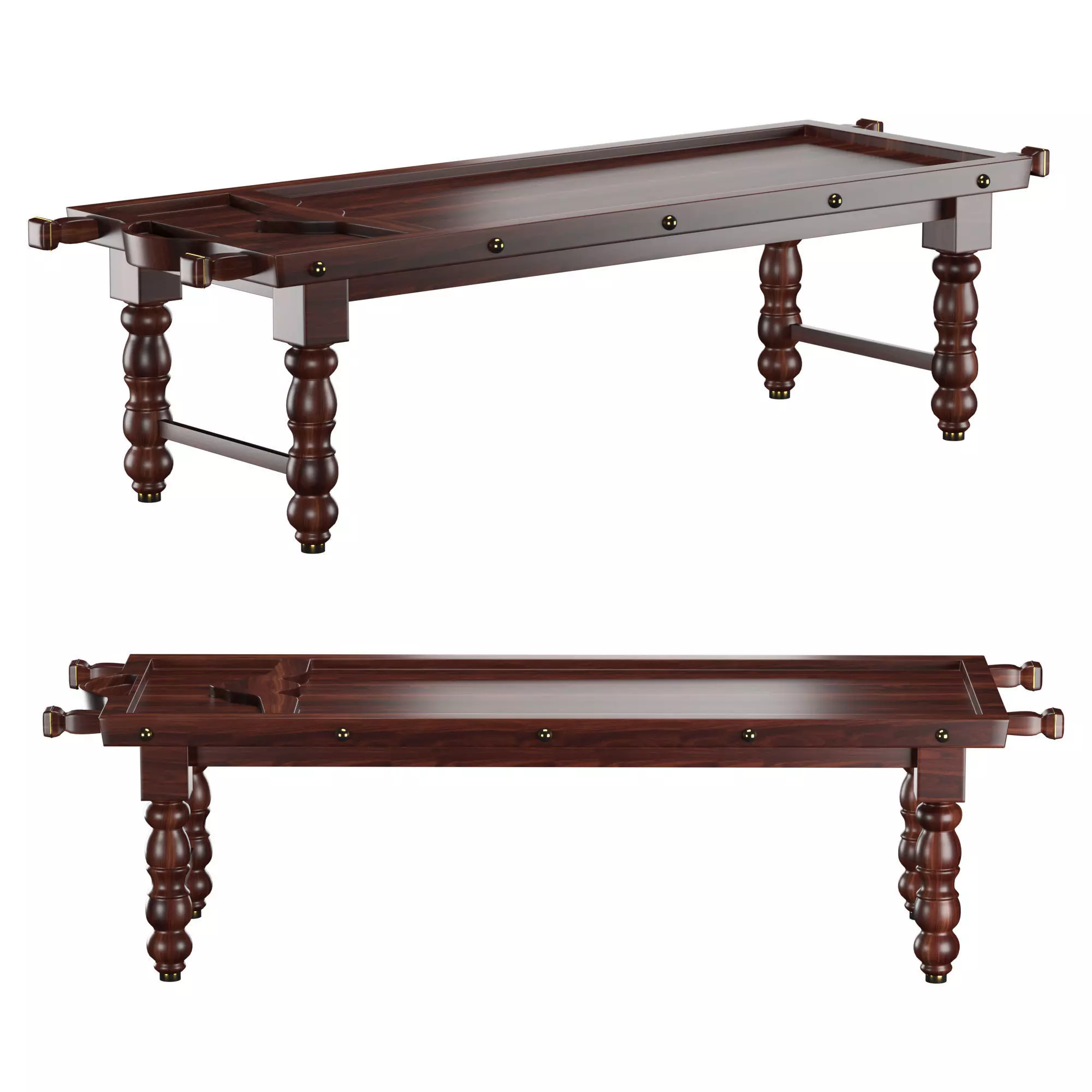 Ayurveda Dhroni Table 3D model_0