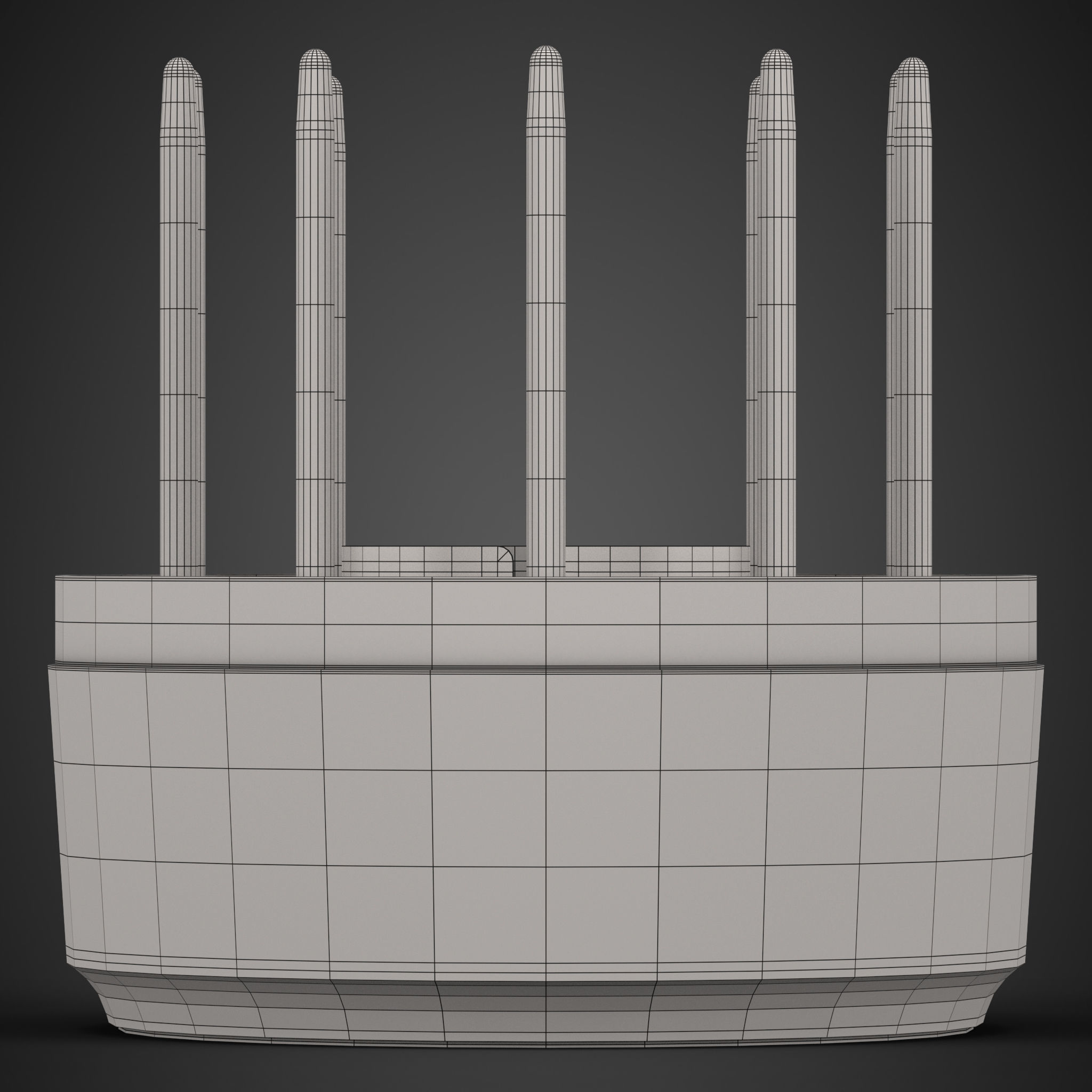 Wacom Pen And Stand Low-poly 3D model_36