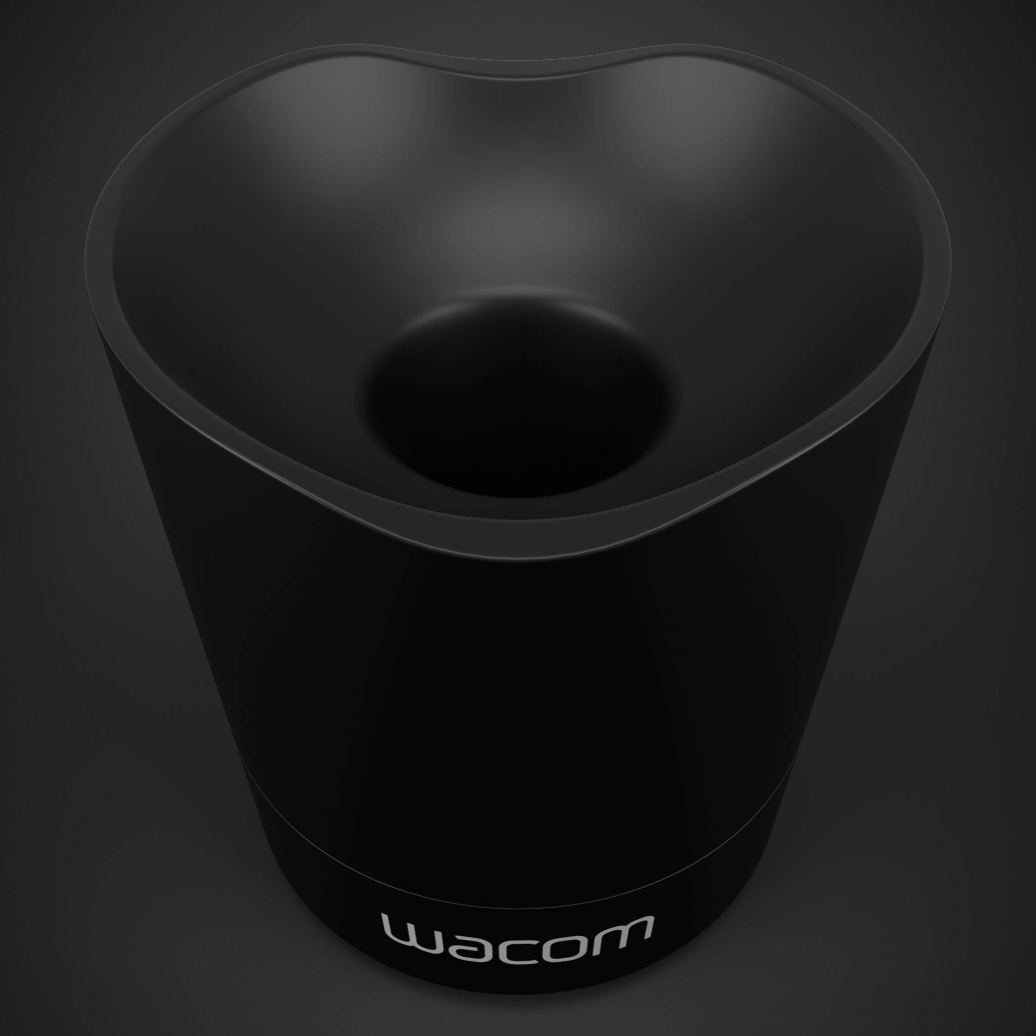 Wacom Pen And Stand Low-poly 3D model_13