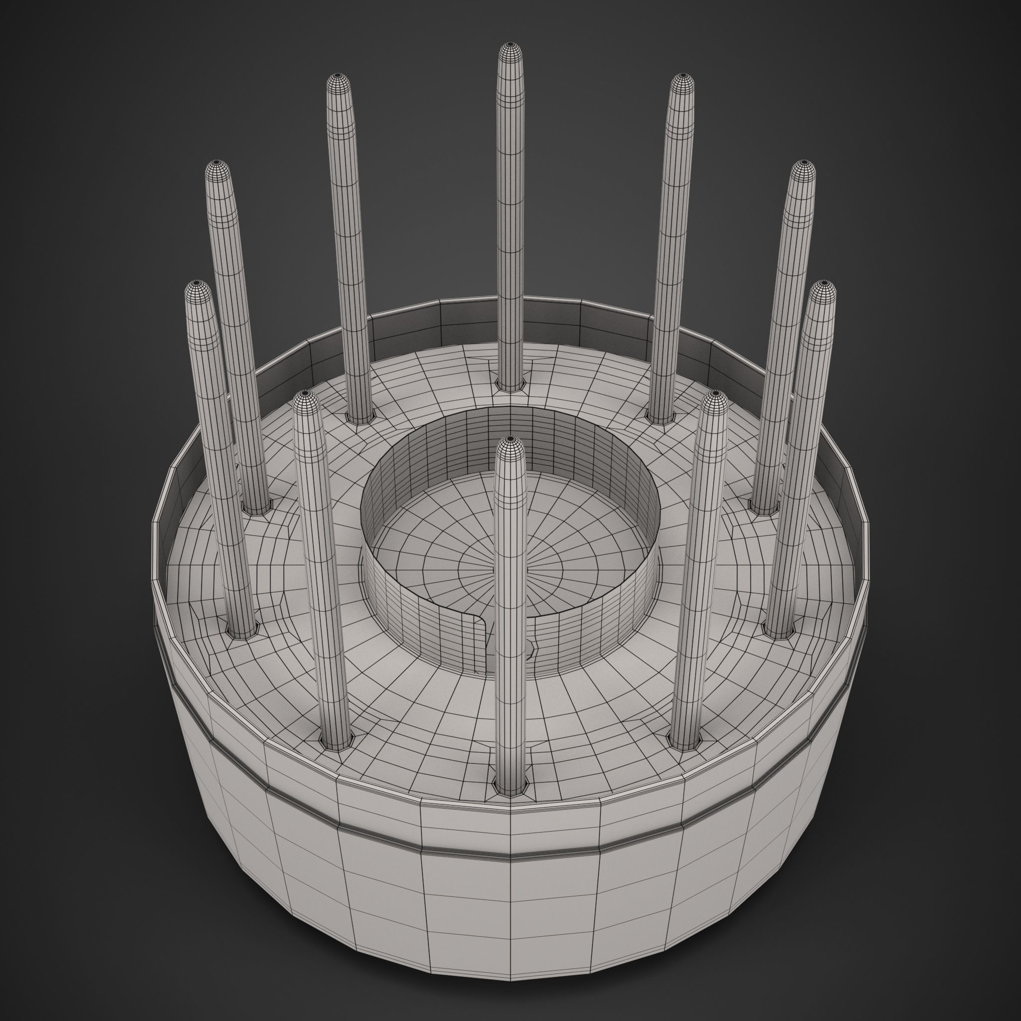 Wacom Pen And Stand Low-poly 3D model_38
