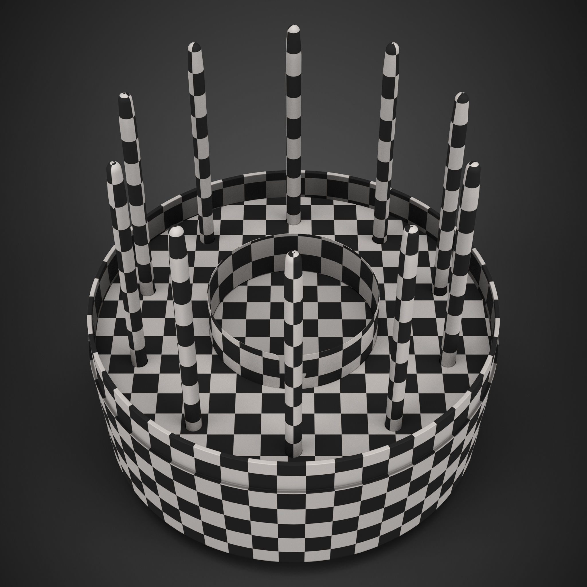 Wacom Pen And Stand Low-poly 3D model_55