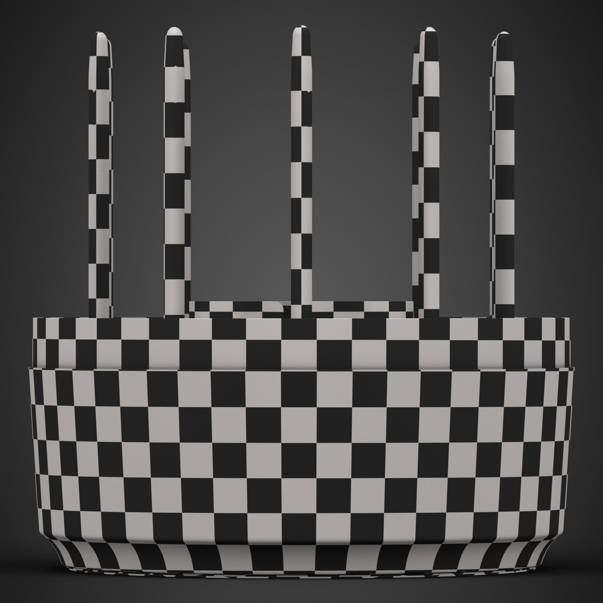 Wacom Pen And Stand Low-poly 3D model_54