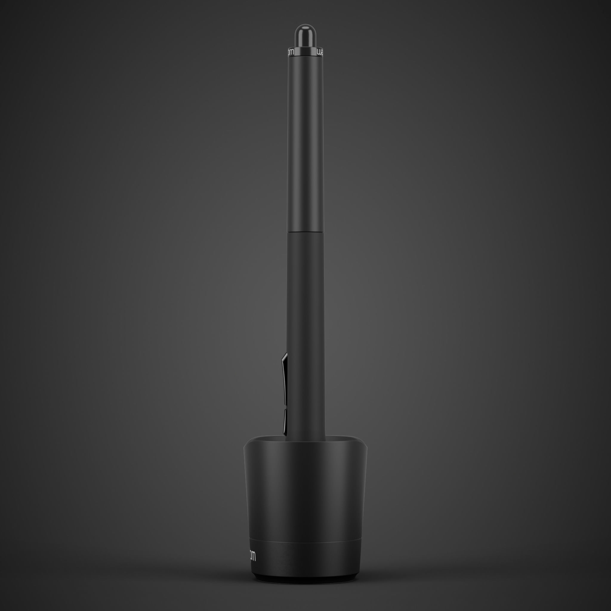 Wacom Pen And Stand Low-poly 3D model_3