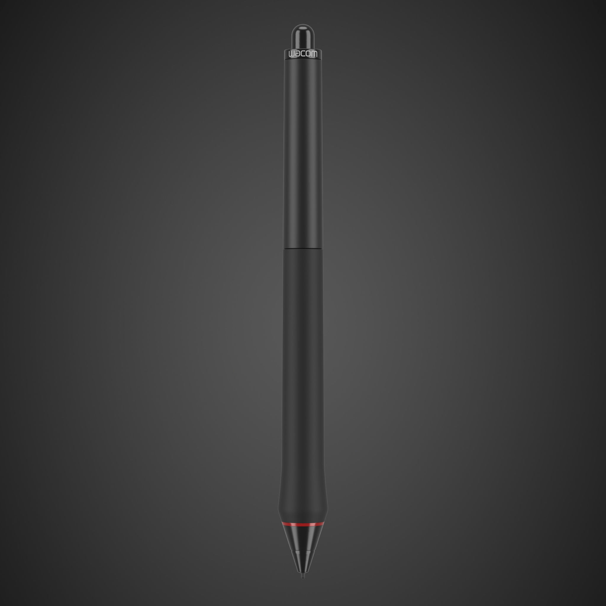 Wacom Pen And Stand Low-poly 3D model_10