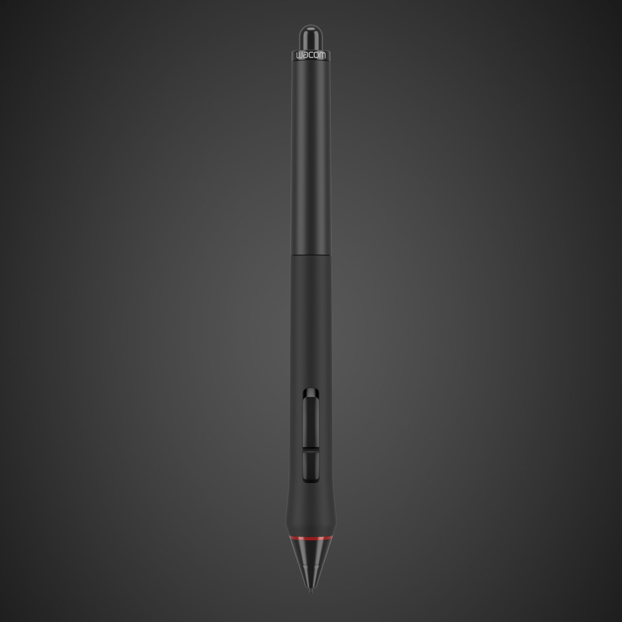 Wacom Pen And Stand Low-poly 3D model_8