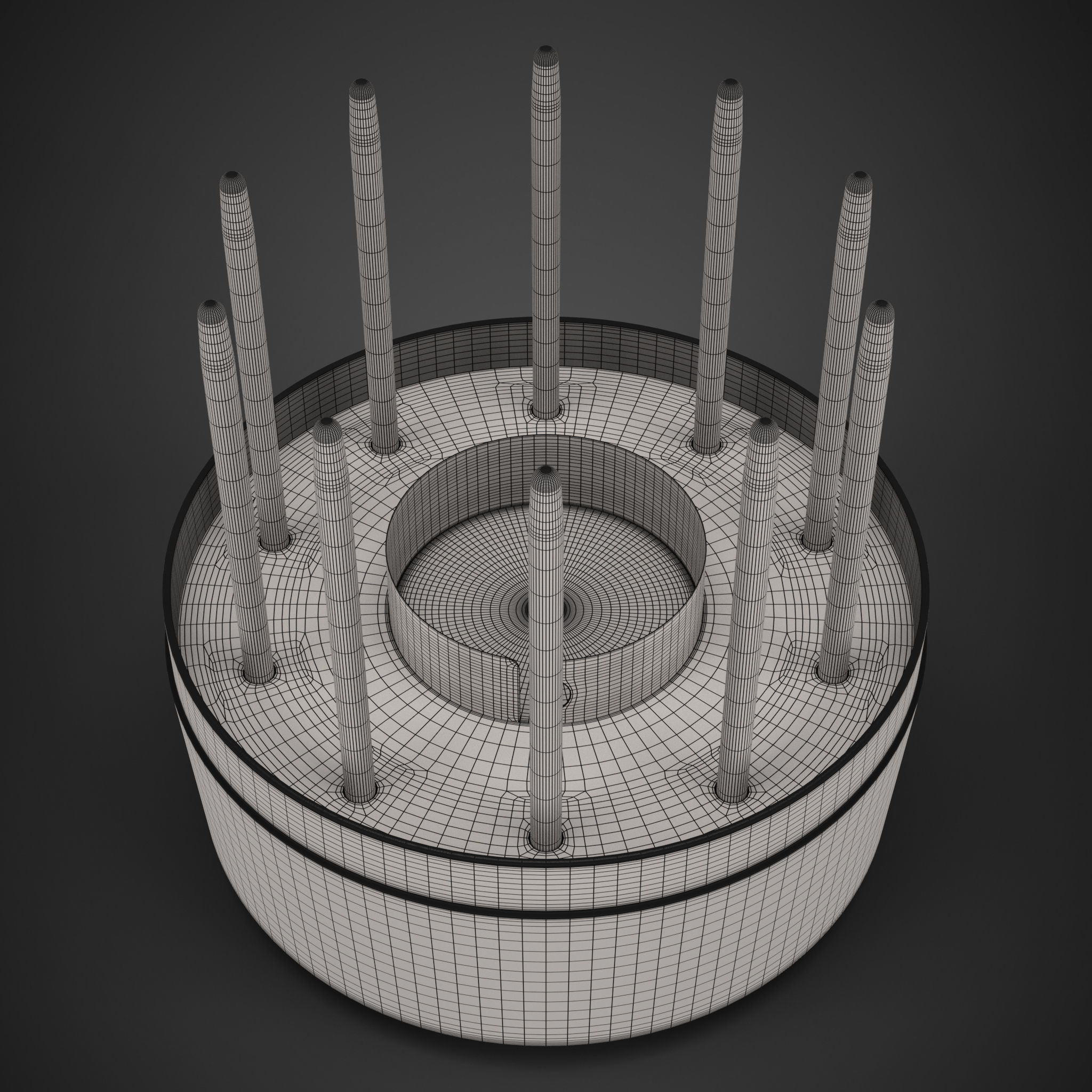 Wacom Pen And Stand Low-poly 3D model_39