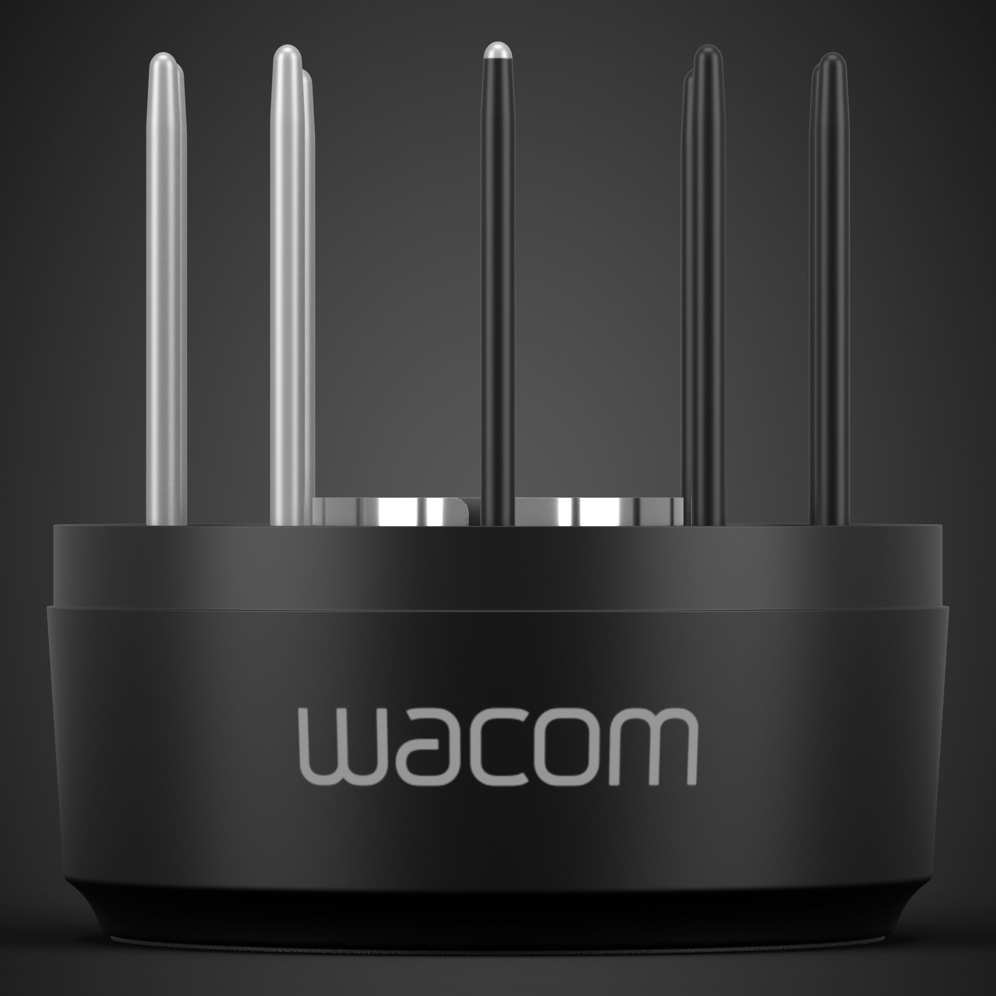 Wacom Pen And Stand Low-poly 3D model_15