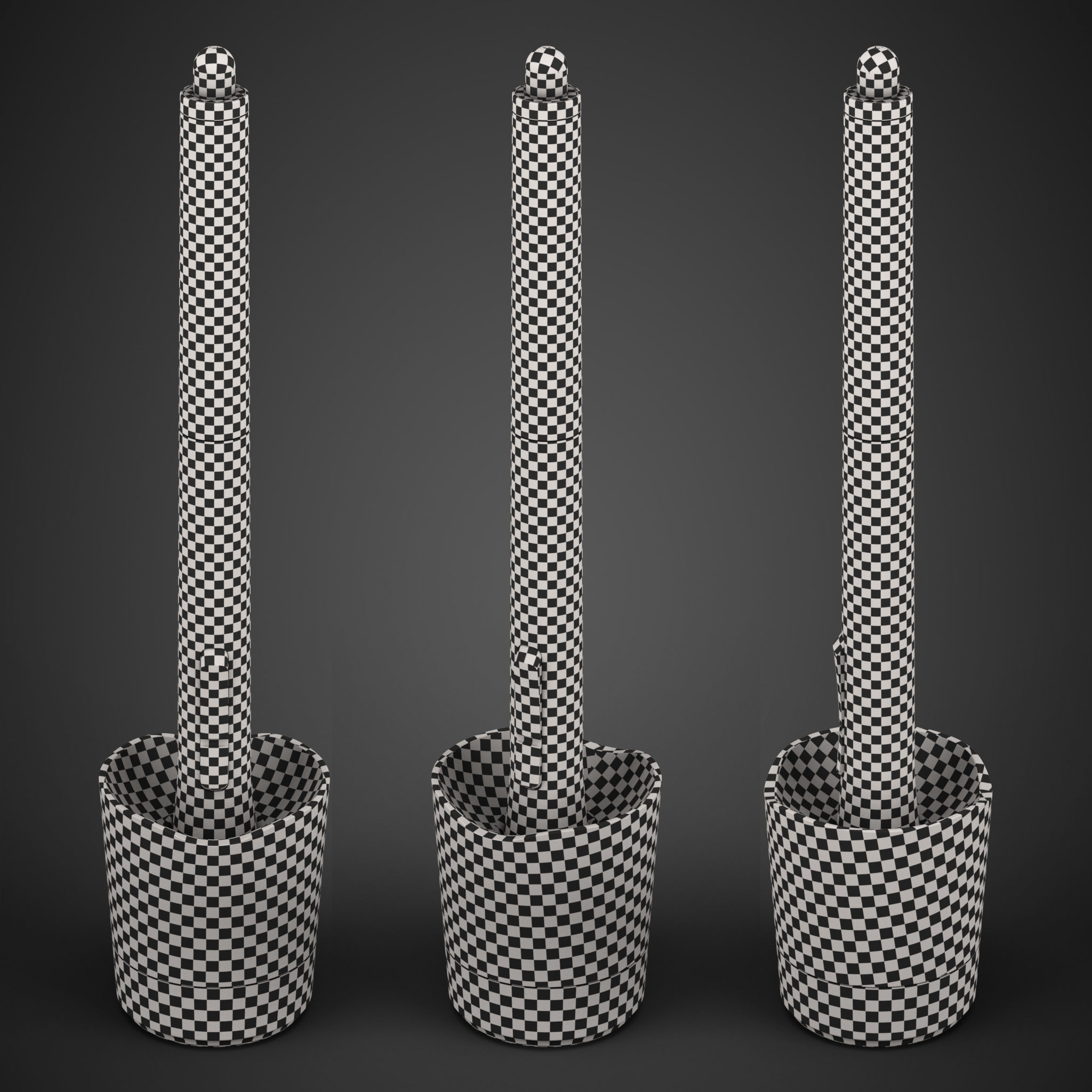 Wacom Pen And Stand Low-poly 3D model_51