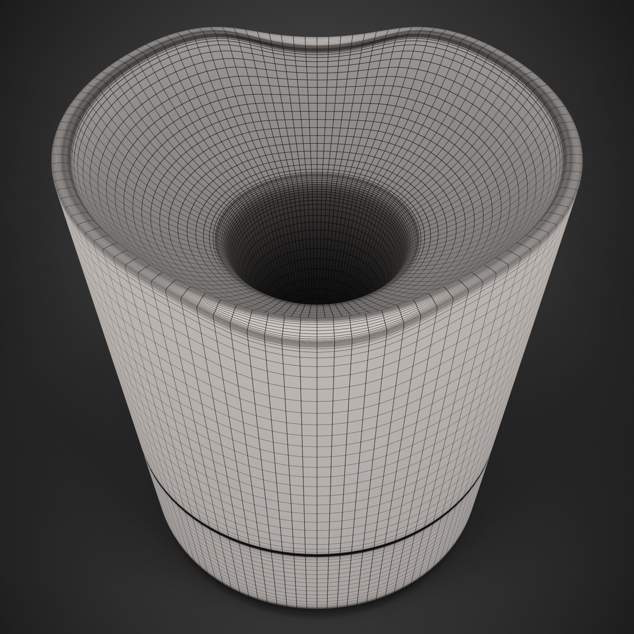 Wacom Pen And Stand Low-poly 3D model_33