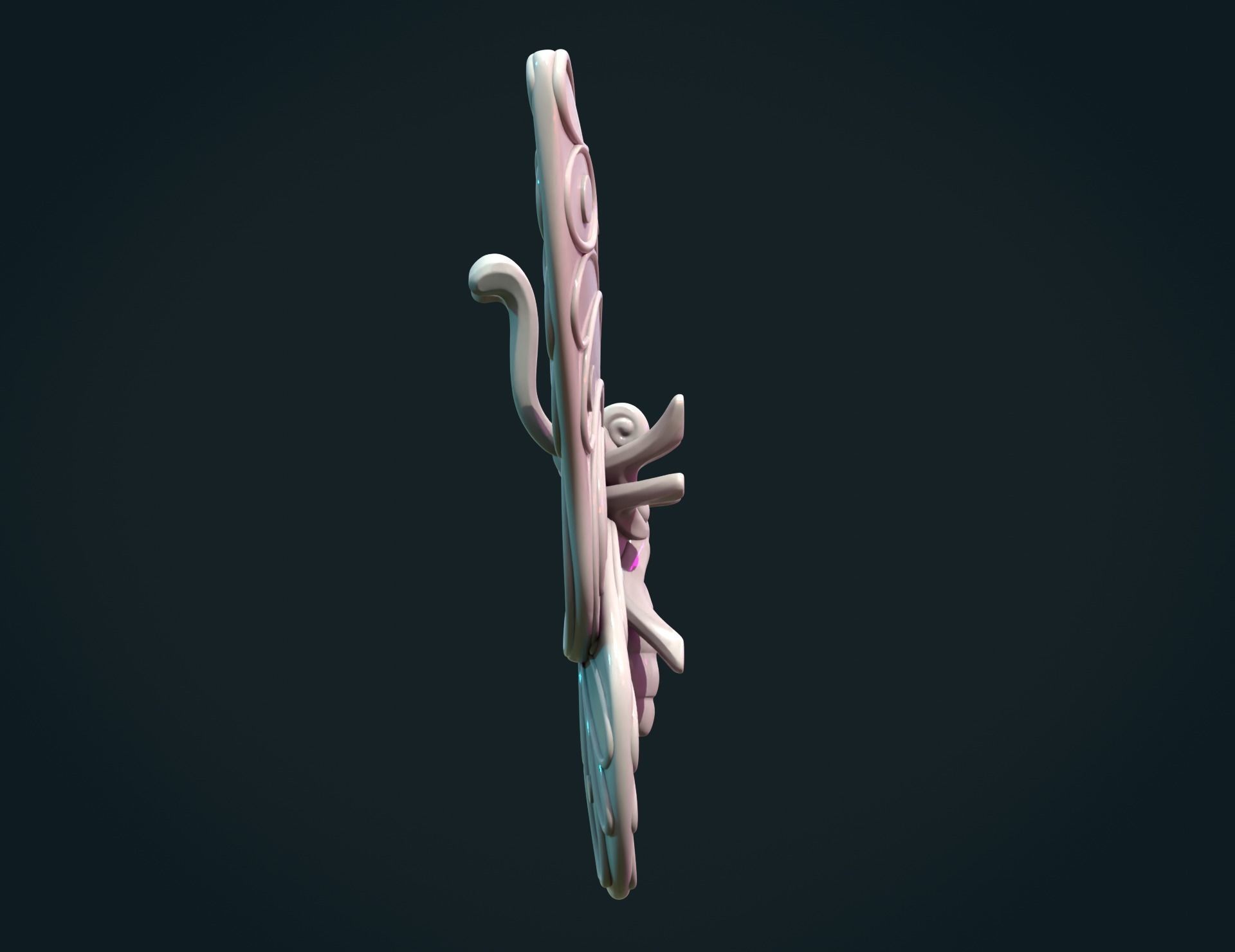 Butterfly 3D print model_4