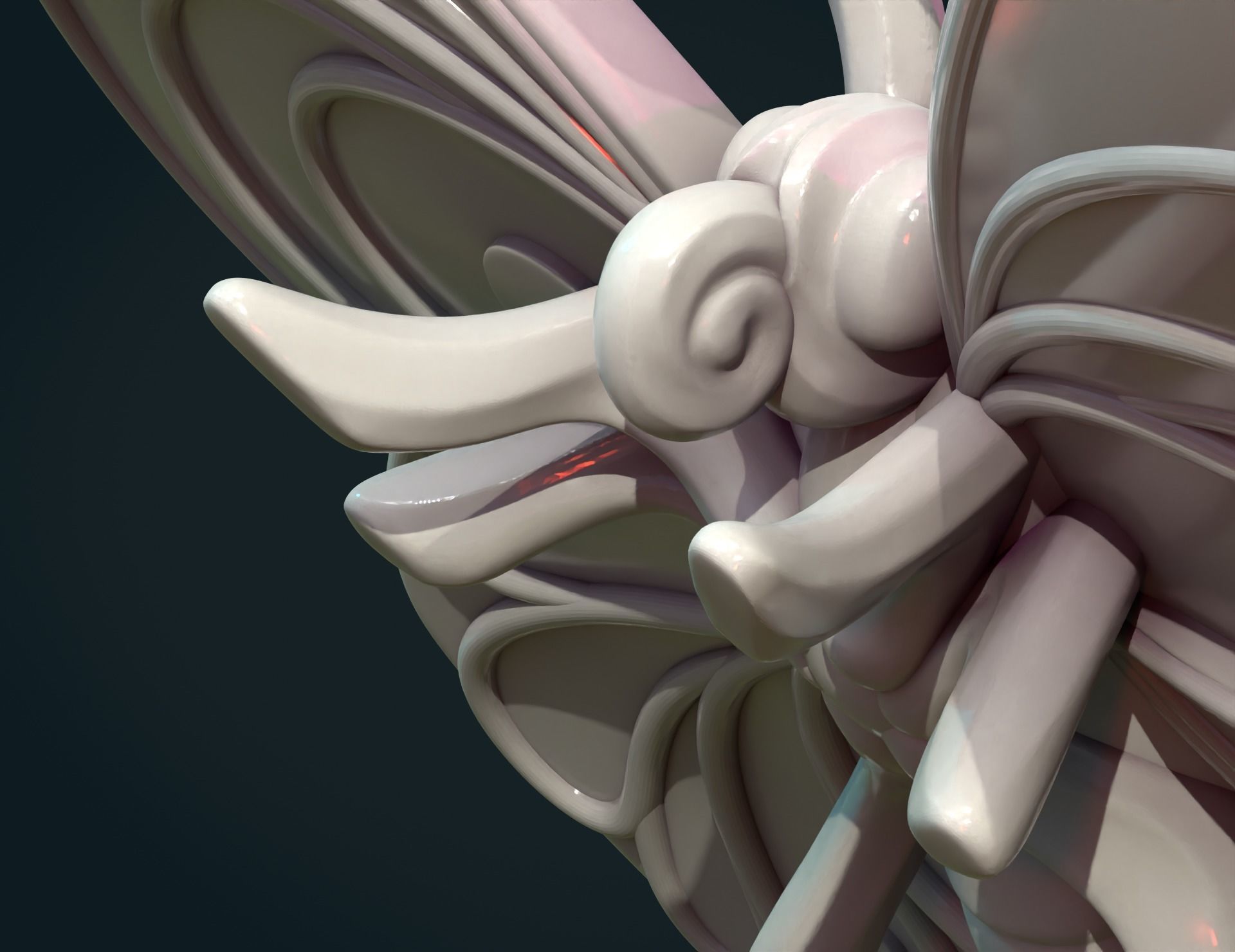 Butterfly 3D print model_2