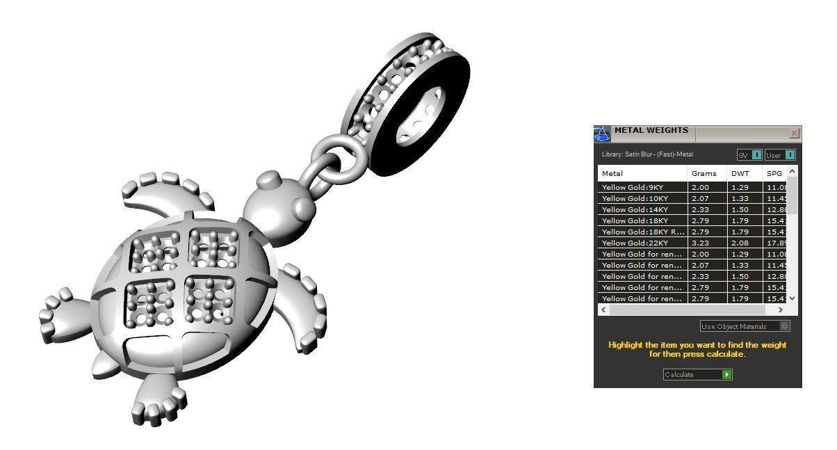 Pandora turtle 3D print model_6