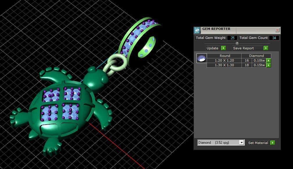 Pandora turtle 3D print model_5