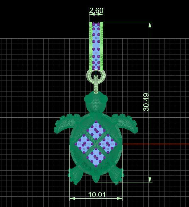 Pandora turtle 3D print model_7