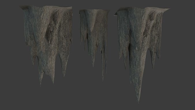 cave rock Free low-poly 3D model