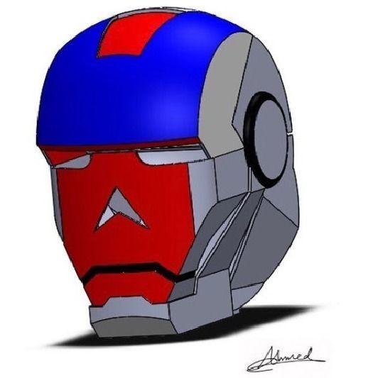 iron man  3D model_1