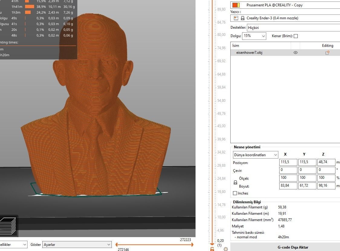 Dwight Eisenhower 3D print model_5