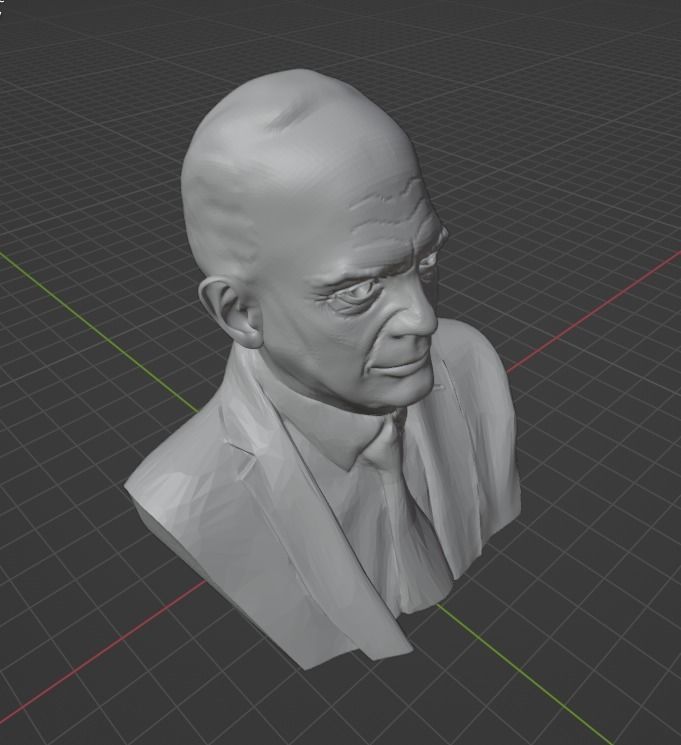 Dwight Eisenhower 3D print model_19