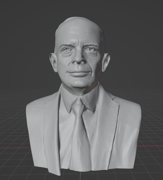 Dwight Eisenhower 3D print model_18