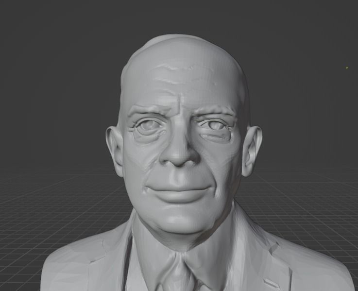 Dwight Eisenhower 3D print model_7
