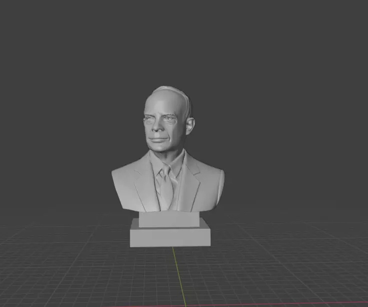 Dwight Eisenhower 3D print model