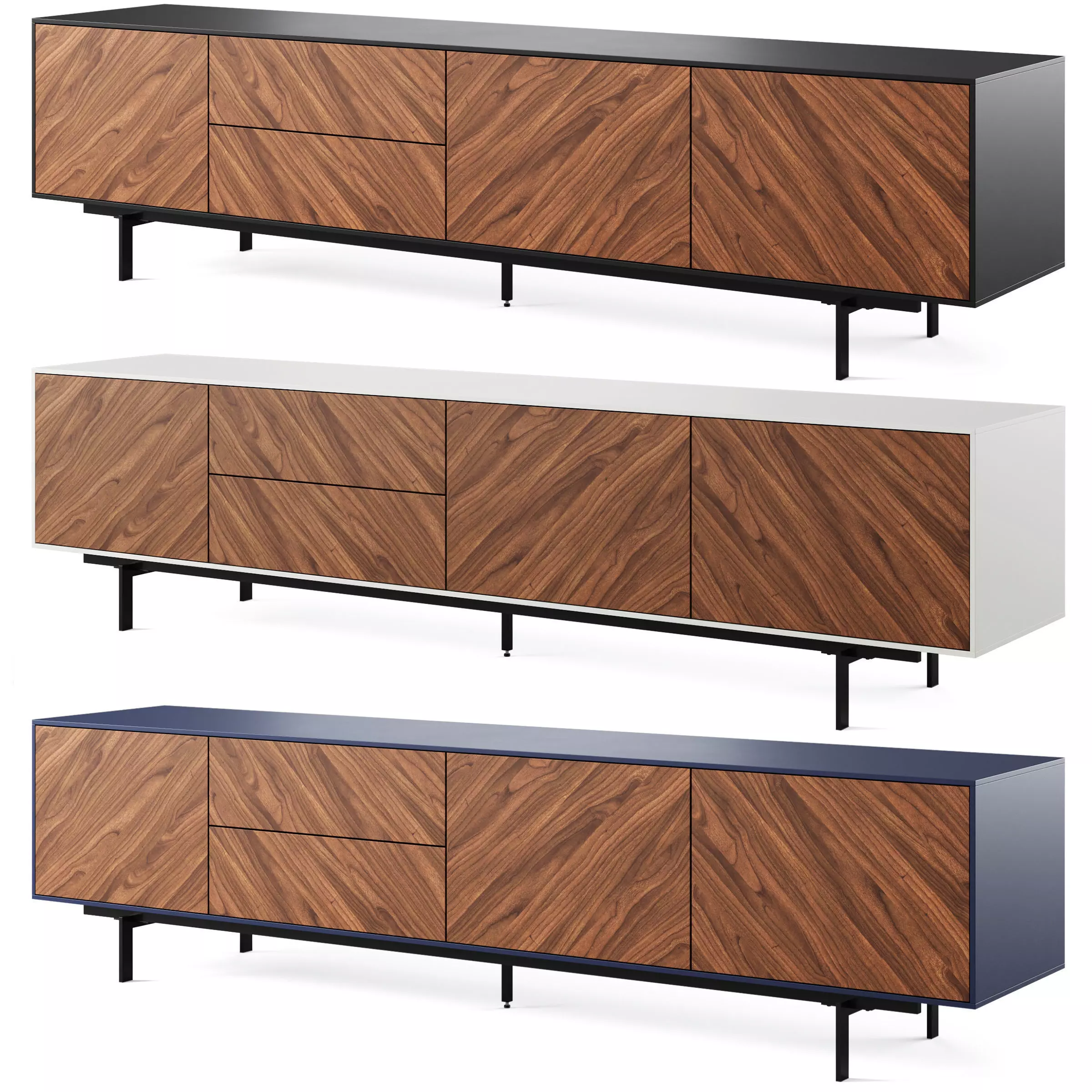 TV unit Duro by Mr Hide 3D model_0