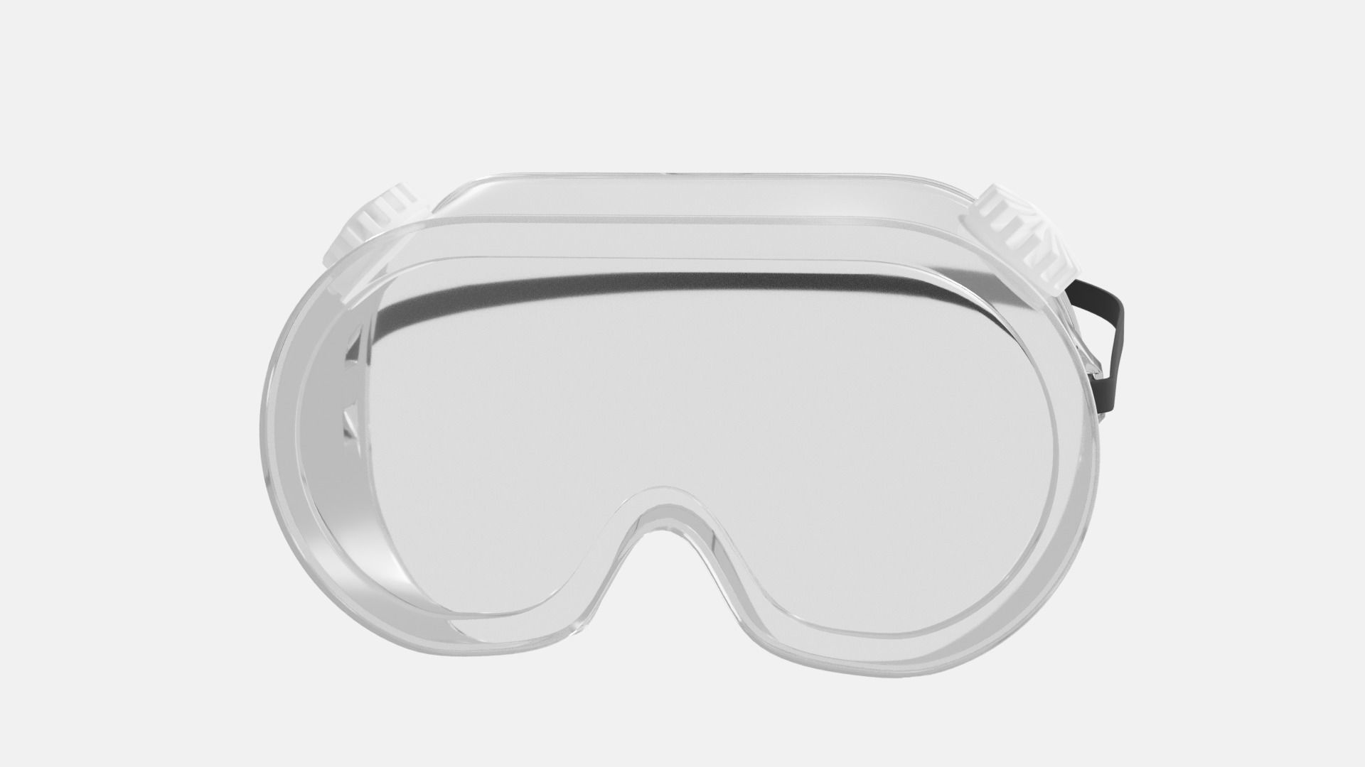 Safety Goggles Low-poly 3D model_3
