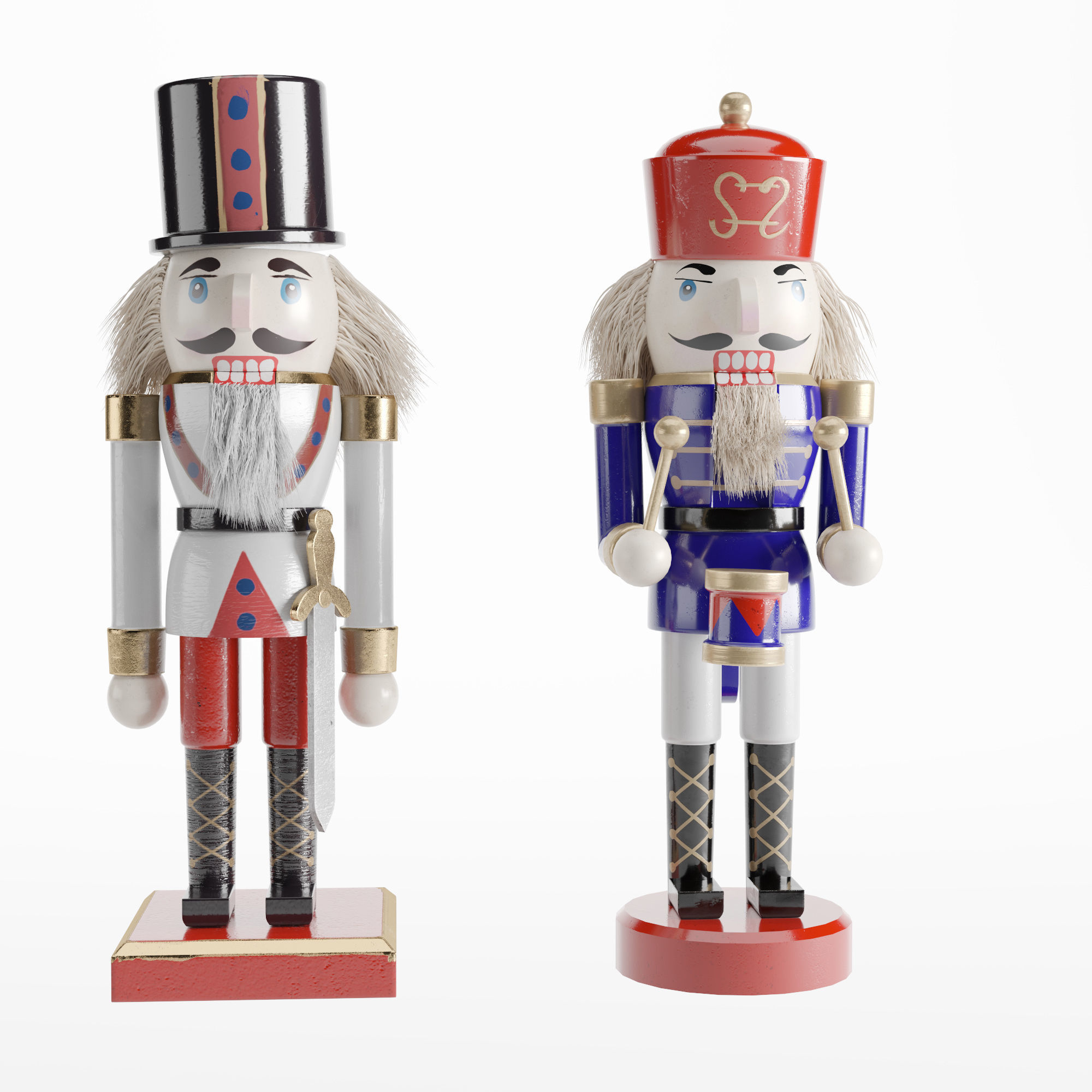 Nutcracker Set 02 3D model_4
