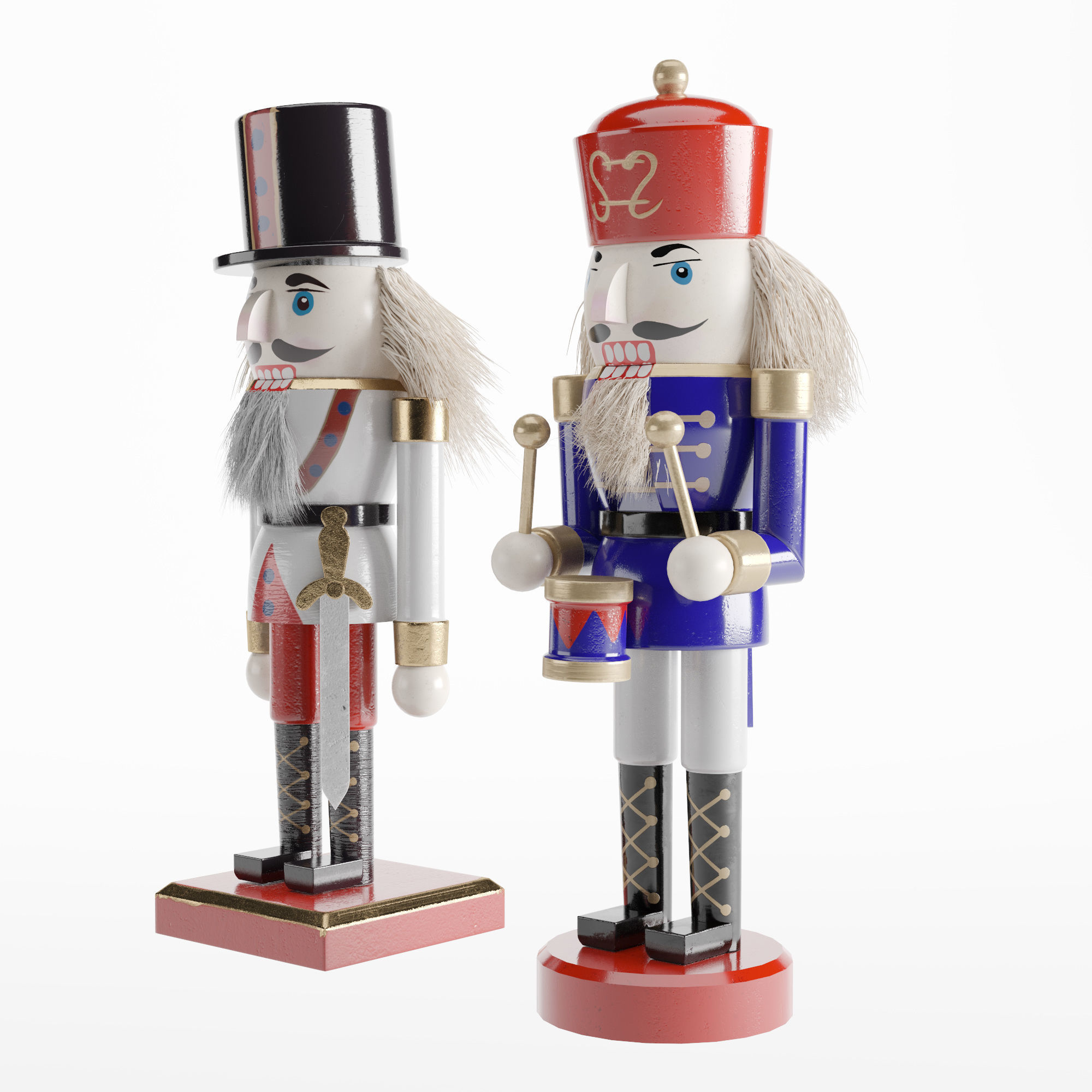 Nutcracker Set 02 3D model_3