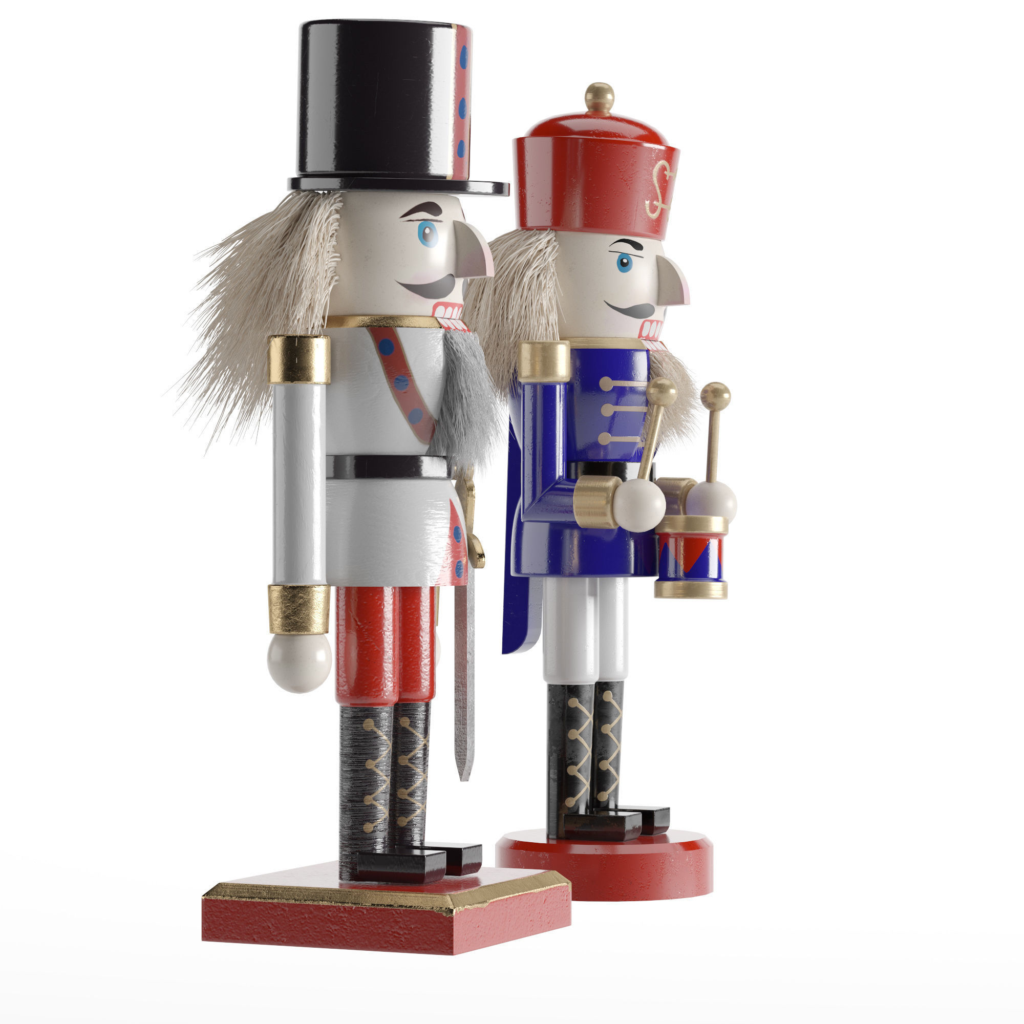 Nutcracker Set 02 3D model_1