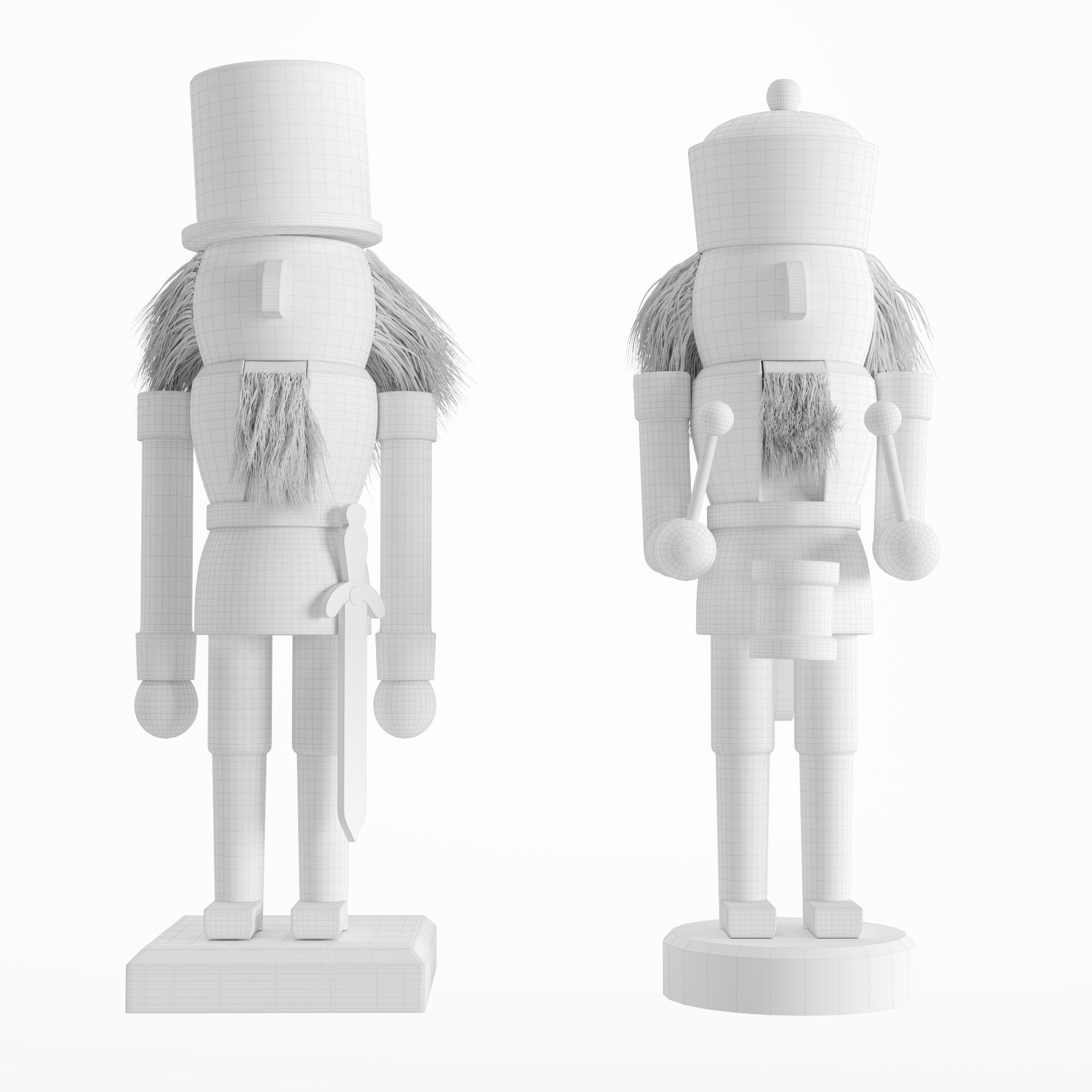 Nutcracker Set 02 3D model_6
