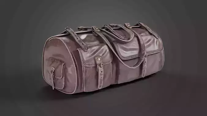 Leather Duffle Bag