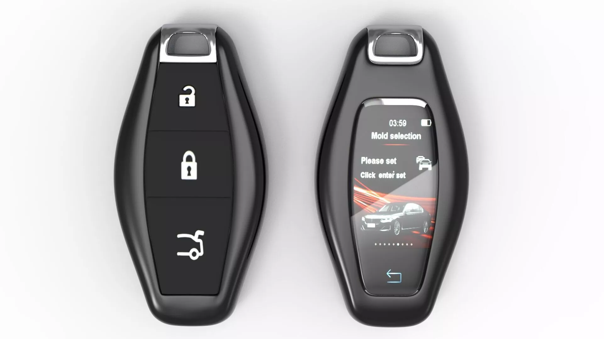 CAR KEY 04 3D model