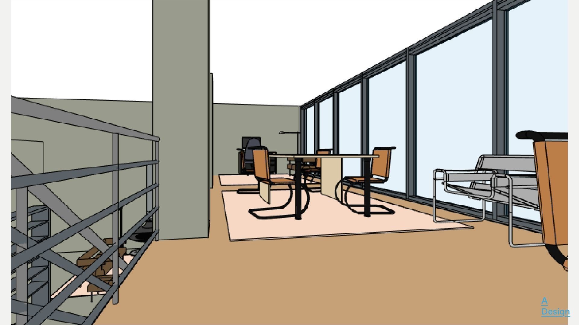 Loft - Revit 3D model_7