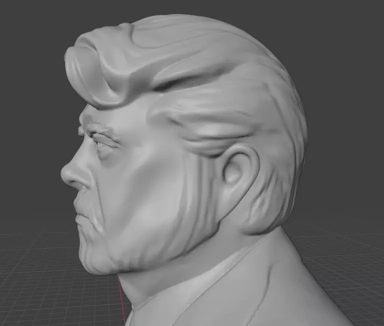 George Lucas 3D print model_13