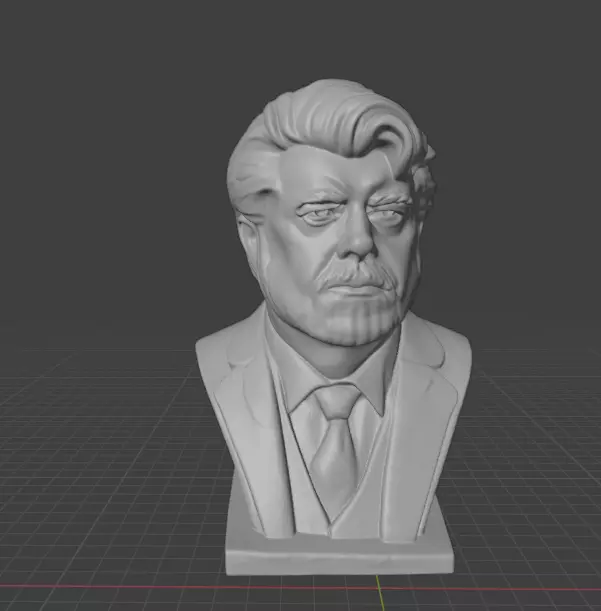 George Lucas 3D print model_20